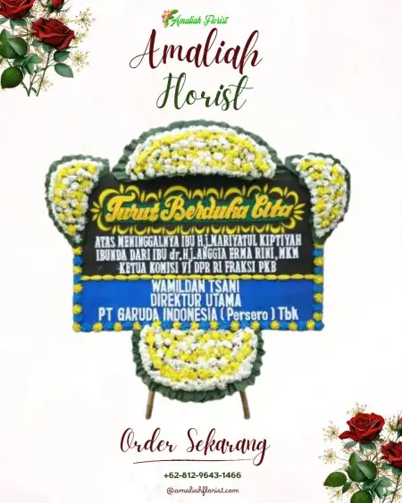 Papan Bunga Duka Bunijaya